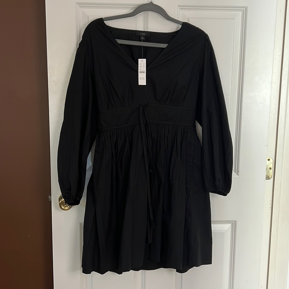 J. Crew cotton poplin mini dress NWT